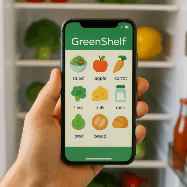 Photo illustrative de l'application Greenshelf